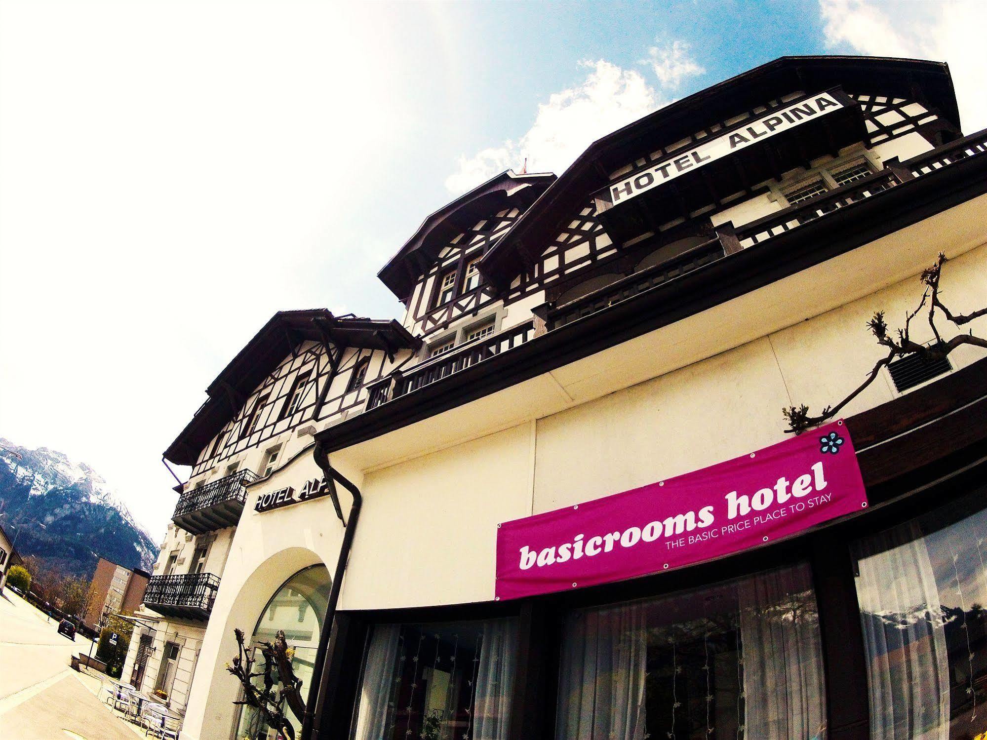 Basicrooms Hotel Unterseen Eksteriør billede